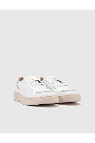 İLVİ Yoko Genuine Leather Men's White Sports Shoes