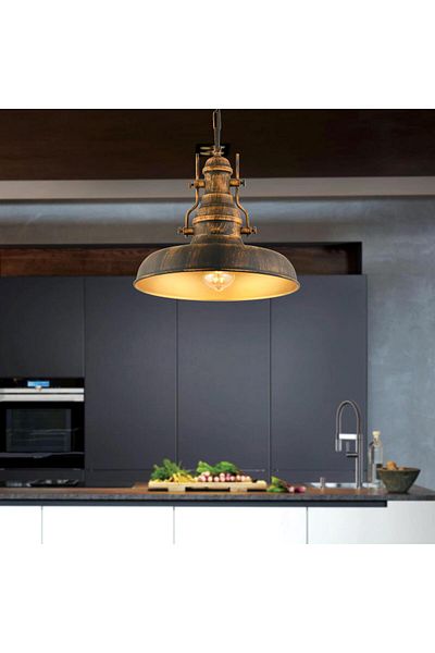 LÂDEN AYDINLATMA Modern Guzmanya Chandelier Single Pendant Lamp Living Room Kitchen Hairdresser Cafe Lamp Decorative Lighting Patisserie