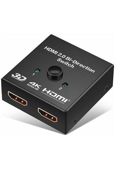 MAXGO 2162 2 Port Hdmi Splitter Switch Çift Yönlü Çoklayıcı Çoğaltıcı