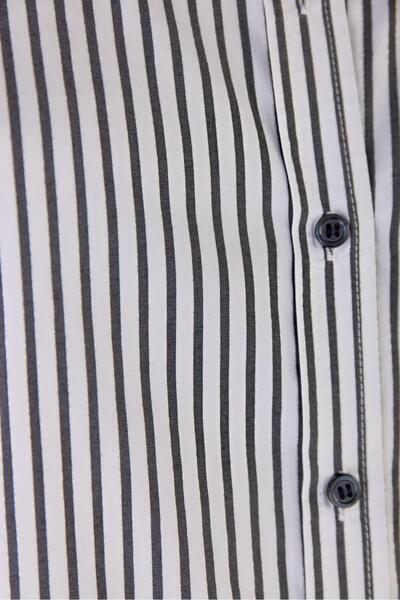 Masha Kate Pırıltılı İplikli Regular Fit Gömlek