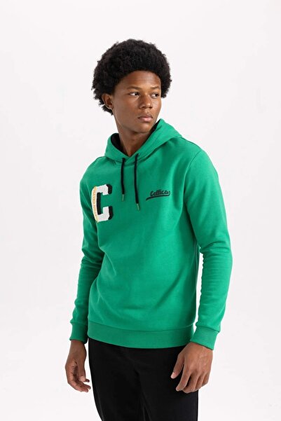 DeFacto A7277 Defactofit Nba Boston Celtics Sweatshirt
