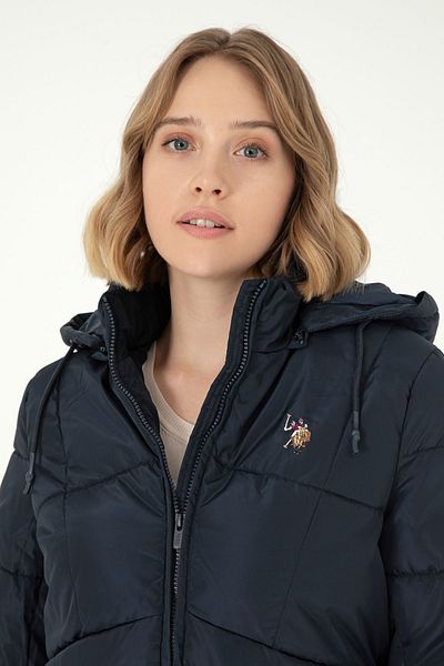U.S. Polo Assn. Eliffu Butikhome - Women's Navy Blue Coat