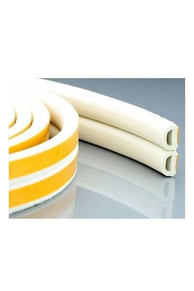 Linex Wuvera bandă de izolare pentru uși groase pentru ferestre 2,80x2=5,60 metri (ALB)