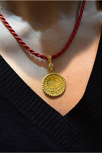 Yenigün Kuyumculuk 14 Ayar Altın Reşat Baskılı Kolye