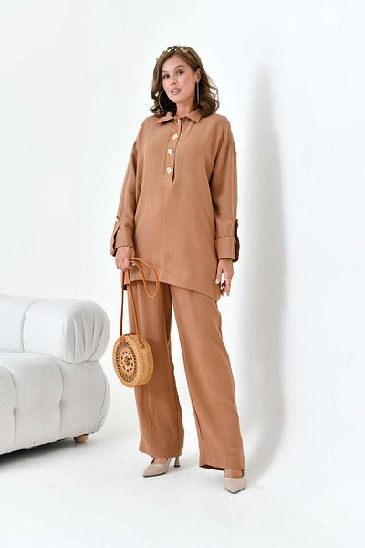 FTZ WOMEN Set de lenjerie pentru femei Tan 30874