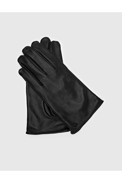 İLVİ Hartman Erkek Eldiven Siyah Hakiki Deri