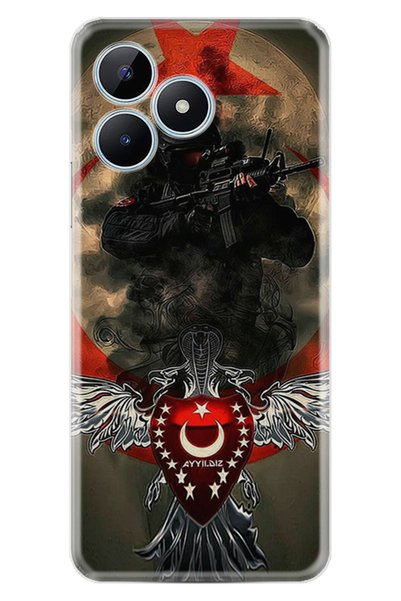 Arvencase Realme Note 50 Case Hd Printed High Protection Happy Series Xt-Note...