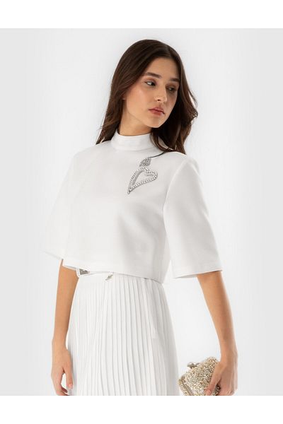 İLVİ Jodi Women's Blouse Ecru