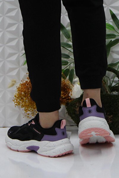 lumberjack Γυναικεία παπούτσια Fanto Black Powder Comfortable Original Product Sneaker