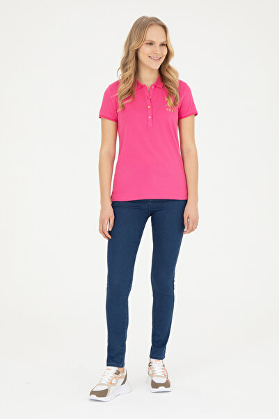 U.S. Polo Assn. Kadın Mavi Toothpick Fit Jean Pantolon 50289154-DN0022