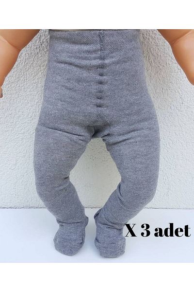 SEBURAM COLLECTION Зимни памучни чорапогащи за бебета и момичета, 3 броя