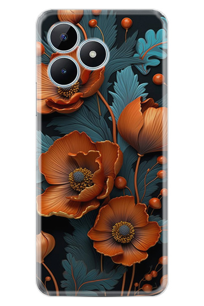 Arvencase Realme Note 50 Case Hd Printed High Protection Happy Series Xt-Note...