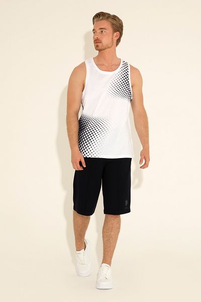 U.S. Polo Assn. Ανδρικό πλεκτό σορτς Navy Blue 50289284 -VR033