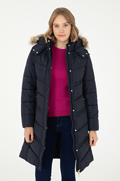 U.S. Polo Assn. Kadın Lacivert Kaban 50289558-VR033