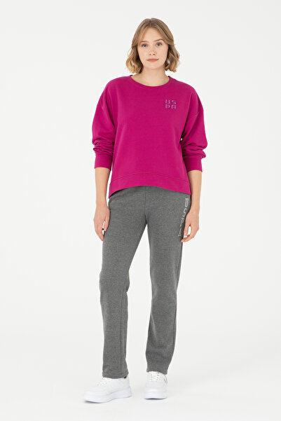 U.S. Polo Assn. Kadın Antrasit Melanj Eşofman Altı 50289538-VR081