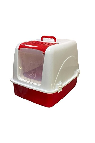 Cans Renkli Taban Lüx Kapalı Tuvalet (Orta Boy) 52X41X40 h