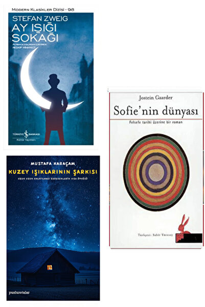 TÜRKİYE İŞ BANKASI KÜLTÜR YAYINLARI Sofie'nin Dünyası Jostein Gaarder + Ay Iş...