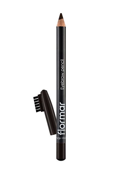 Flormar Eyebrow Pencil with Brushed Lid (Coffee) - Eyebrow Pencil - 405 Bitter Brown -8690604278701