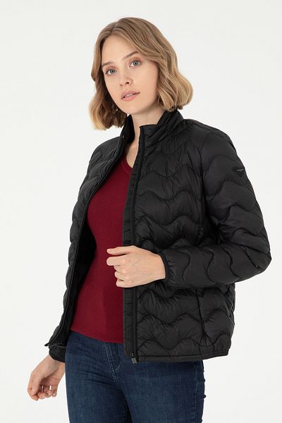 U.S. Polo Assn. Women's Black Coat 50289553 -Vr046