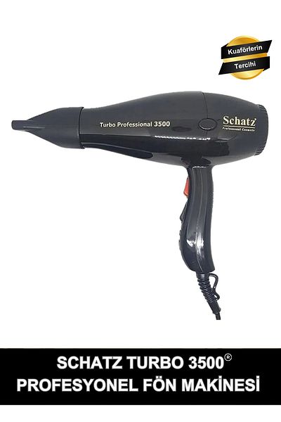 Schatz Turbo 3500 Professional Blow Dryer Black
