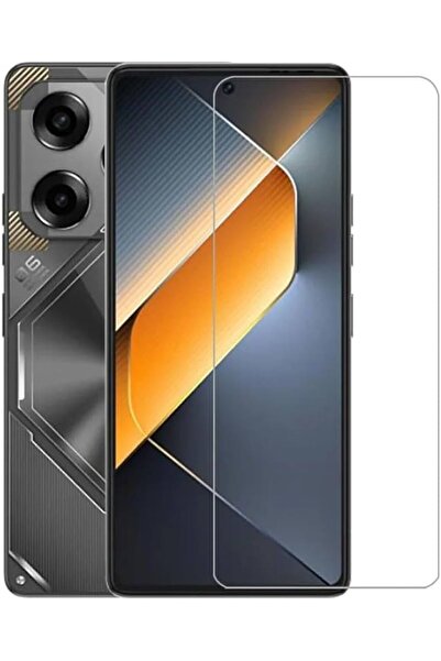 TechnoZone Tecno Pova 6 Uyumlu Kırılmaz Ekran Koruyucu Temperli Cam