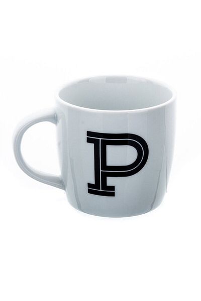 Marianna Black Letter Mug - Kt Model P