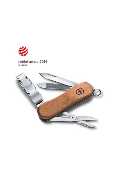 Victorinox 0.6461.63 Nailclip Wood 580 Tırnak Makaslı Çakı