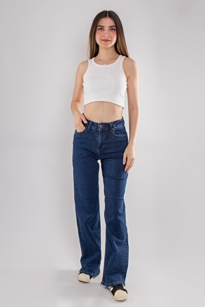 Desperado 333 Mom Bolpaça Yüksekbel Pamuklu Kadın Pantolon