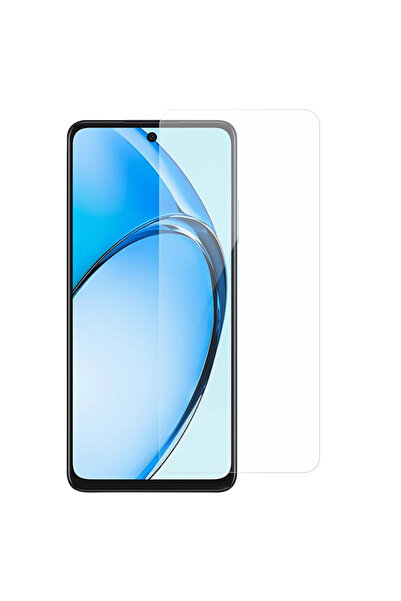 TechnoZone Oppo A60 Uyumlu Kırılmaz Ekran Koruyucu Temperli Cam