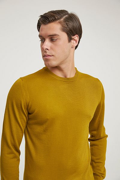D'S Damat Πλεκτό πουλόβερ με κανονική εφαρμογή Olive Green
