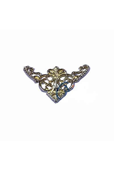 Nemere زخرفة زاوية ديكورية، حامل زاوية - صغير، 19x34 مم، أصفر، 100 قطعة Nemer...