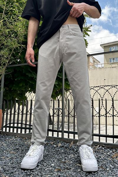 HAFKAGİYİM Παντελόνι Stone K06 Grg Boyfriend
