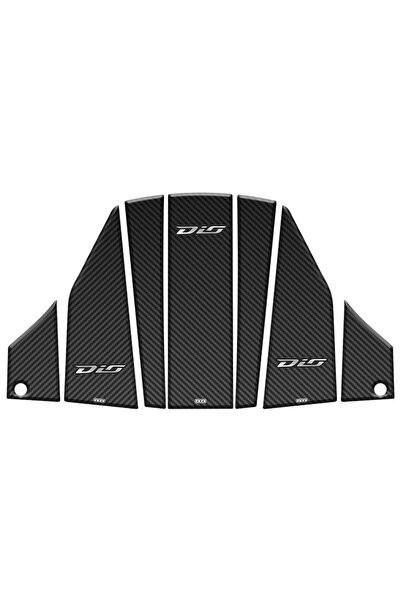 Genel Markalar Honda Dio 2021 - 2024 Uyumlu Tank Pad Set 001
