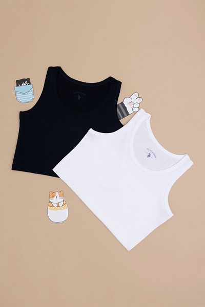 U.S. Polo Assn. Boy's 2-Piece Tank Top 50291883 -Vr013