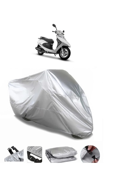 autolion هوندا سبايسي 110 رمادي دراجة نارية القماش المشمع الجودة الممتازة