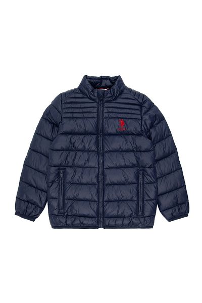 U.S. Polo Assn. Boy's Navy Blue Coat 50292884 -Vr033