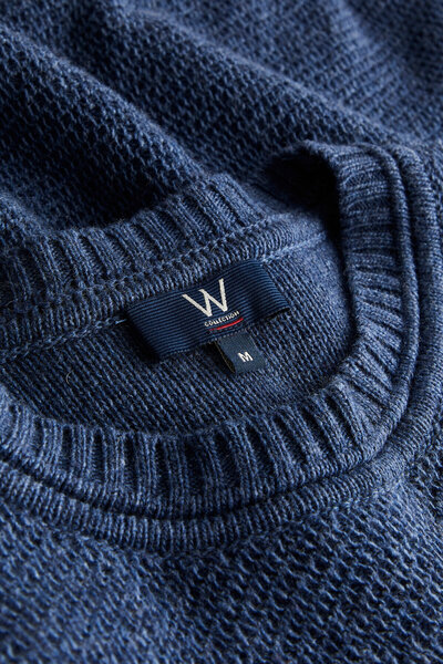 W Collection İndigo Triko Kazak