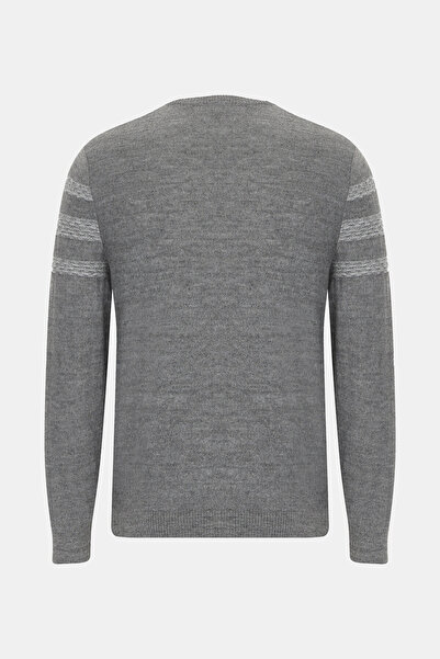 W Collection GRAY KNITWEAR SWEATER
