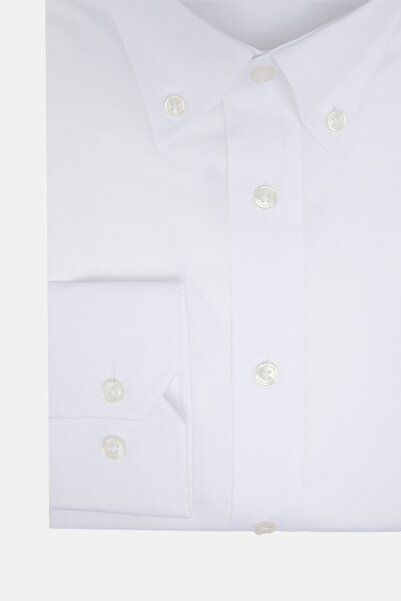 W Collection White Button down Collar Shirt