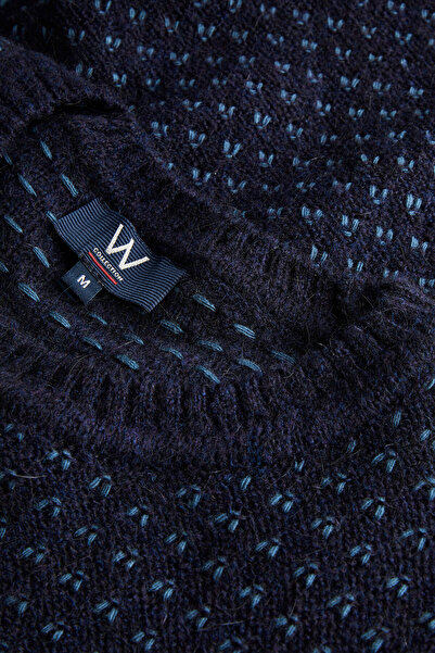 W Collection LACİVERT TRİKO KAZAK