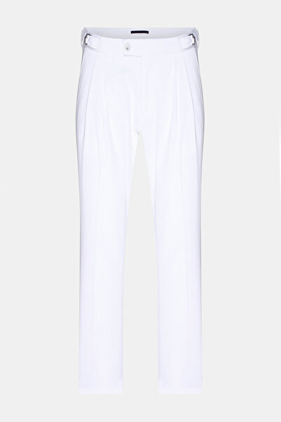 W Collection BEYAZ BORU PAÇA SPOR PANTOLON