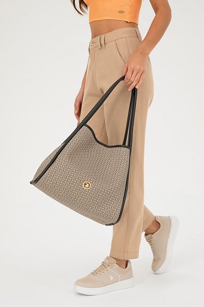 U.S. Polo Assn. Women's Mink Shoulder Bag 50293713-Vr052