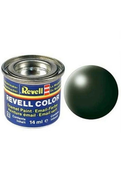 NW NessiWorld Email Color Dark Green - Silk - Paint 14 ml
