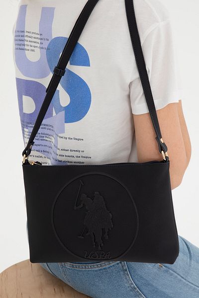 U.S. Polo Assn. Navy Blue Women's Crossbody Bag - 50293678 -Vr033