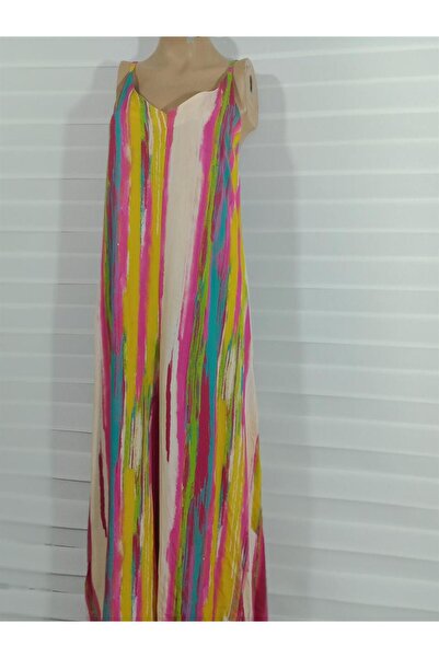 Bohem Stil Італійський жіночий джинсовий комбінезон з V-подібним вирізом та п...