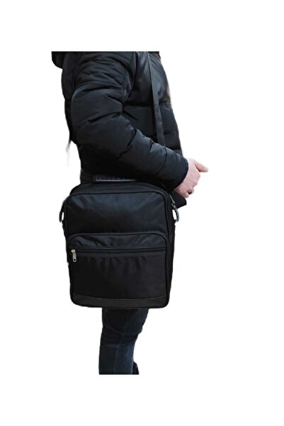 Sırımsı 1900 حقيبة قماش منتصبة باللون الأسود