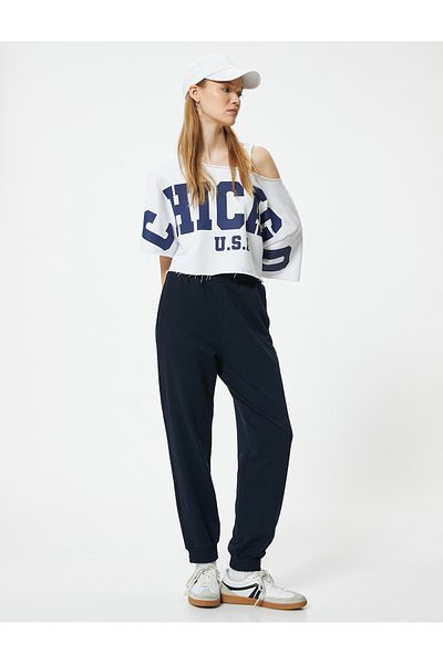 Koton Black Women's Jogger Sweatpants