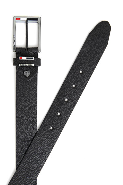 U.S. Polo Assn. الحزام الأسود للرجال 50294705 -VR046