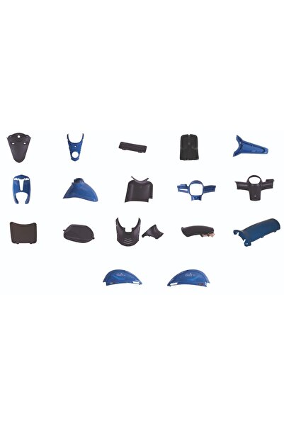 Falcon Soft 50 Kmt50 Kaporta Seti Takım (17 Parça) Mavi