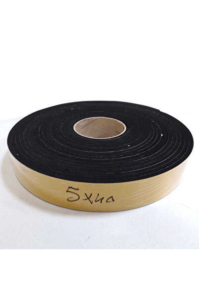 CONTACALL Kapı Pencere Izolasyon Bandı Yapışkan Sünger 5 Mm Kalınlık 40 Mm Ge...